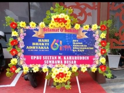 Toko Bunga di Rasanae Kota Bima